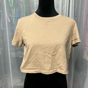 cotton on cropped tshirt